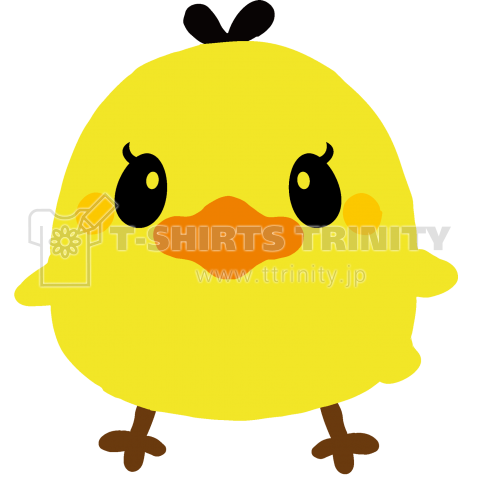 ふんばりピヨ子前後柄