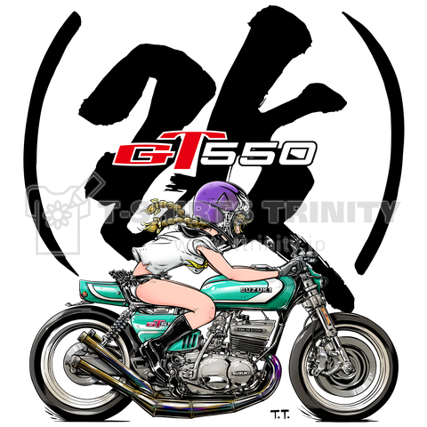 SUZUKI GT550(改)。カラー