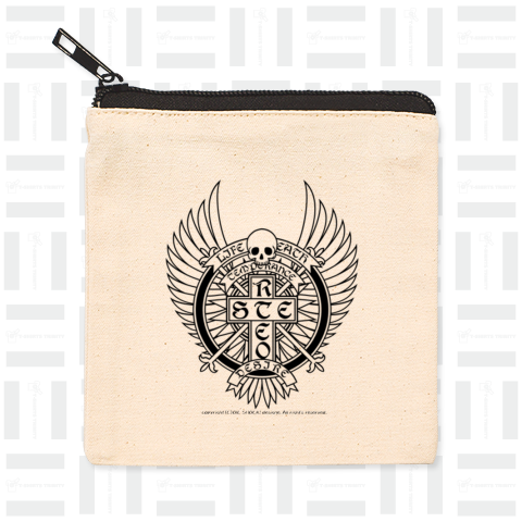 骸骨翼十字架のロゴ