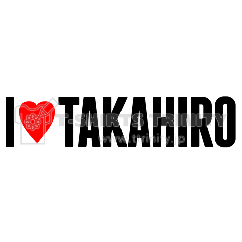 I Takahiro デザインtシャツ通販 Tシャツトリニティ