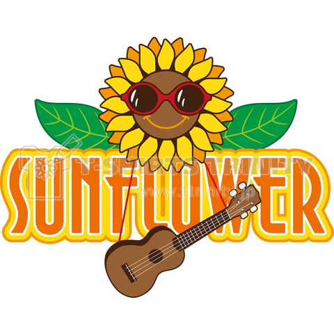 ukulele sunflower