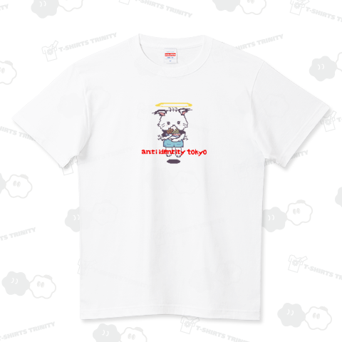 にゃんたこコラボ(ラーメンユニ)（Tシャツ）|デザインTシャツ通販【T