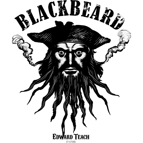 Blackbeard 黒ひげedward Teach デザインtシャツ通販 Tシャツトリニティ