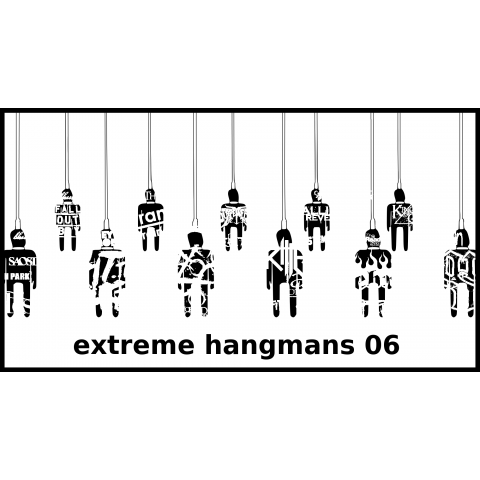 extreme hangmans white