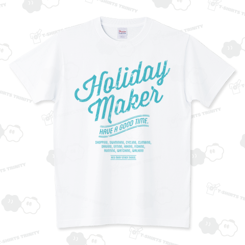 HOLIDAYMAKER【ヴィンテージ風】 スタンダードTシャツ(5.6オンス)