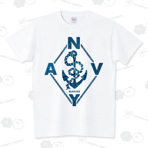 NAVY【デニム風】