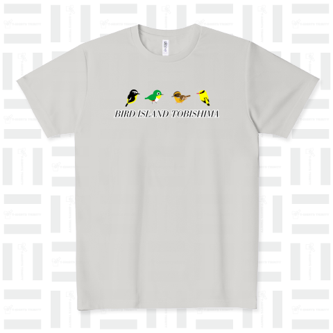 飛島珍鳥(4種)2023 ドライTシャツ(4.4オンス)