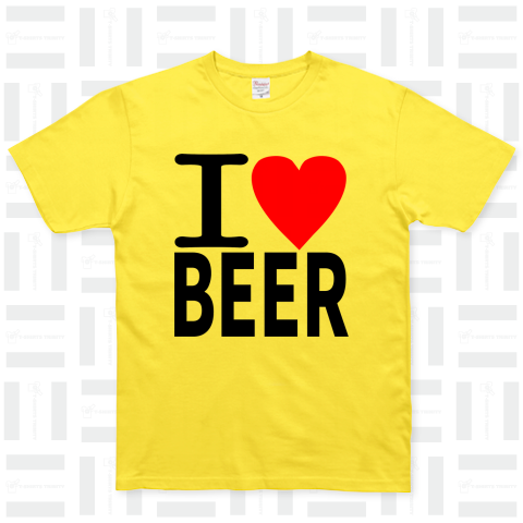 I LOVE BEER あいらぶBEER アイラブBEER(赤)