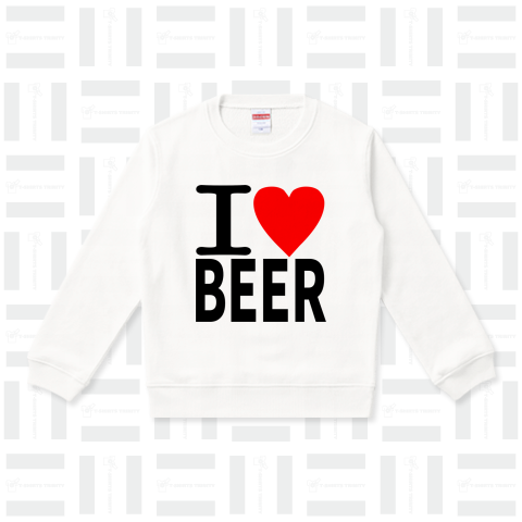 I LOVE BEER あいらぶBEER アイラブBEER(赤)