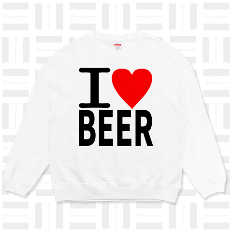 I LOVE BEER あいらぶBEER アイラブBEER(赤)