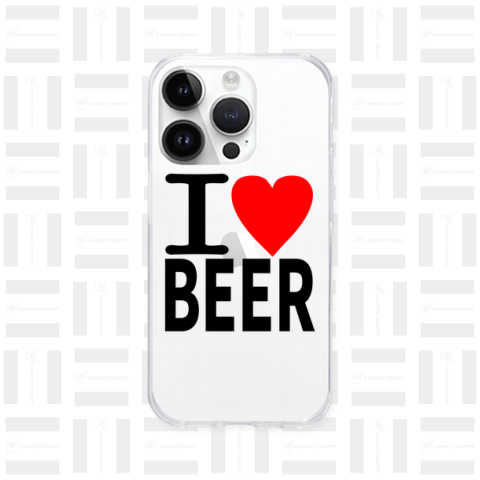 I LOVE BEER あいらぶBEER アイラブBEER(赤)