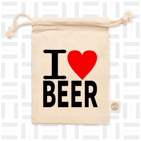 I LOVE BEER あいらぶBEER アイラブBEER(赤)