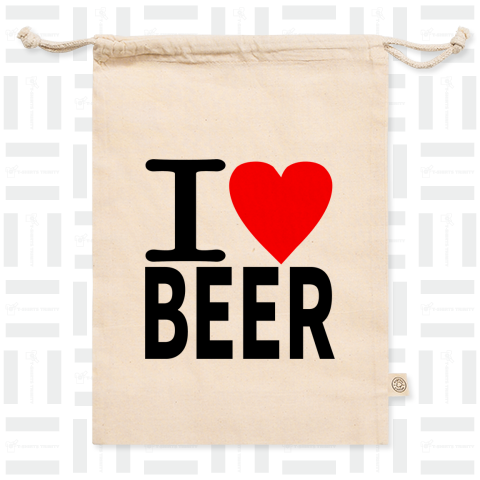 I LOVE BEER あいらぶBEER アイラブBEER(赤)