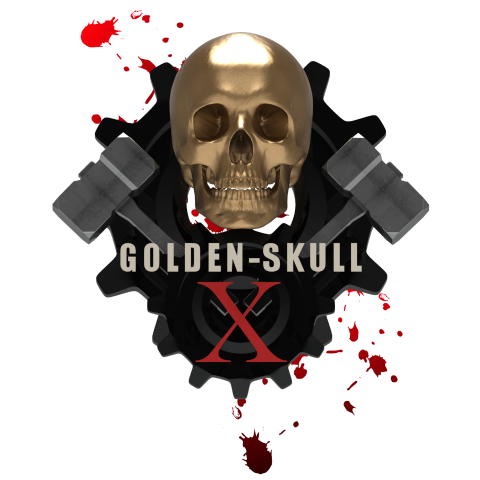 GOLDEN SKULL X