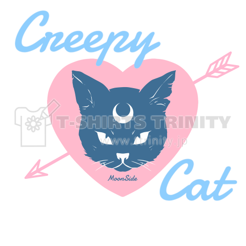 Creepy Cat #Blue*Pink