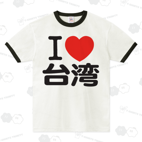 【珍品】台湾限定　パンダ　リンガーTシャツ　Lサイズ