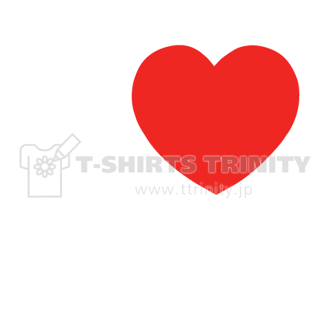 I LOVE TAIWAN -I LOVE 台湾- 白ロゴ