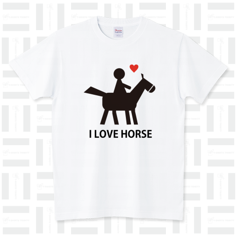 BALOGロゴマーク I LOVE HORSE