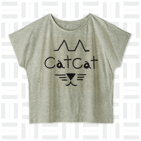 CatCat (キャットキャット) ドルマンTシャツ(4.3オンス)