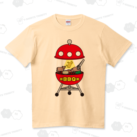 BBQ UFO ハイクオリティーTシャツ(5.6オンス)