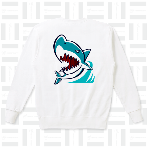 Favorite サメ お家で着るユニセックスサメTシャツ-