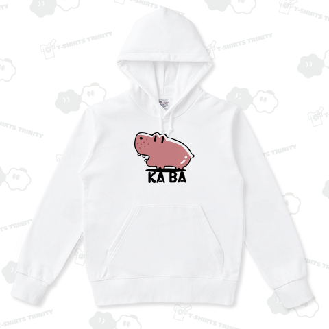 カバ ヘタウマ イラスト Tシャツ