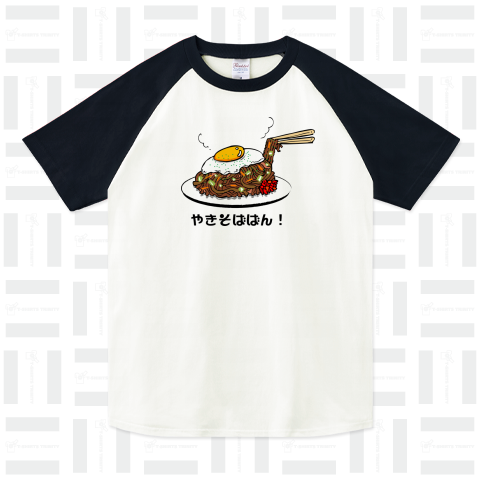 焼きそば イラスト Tシャツ