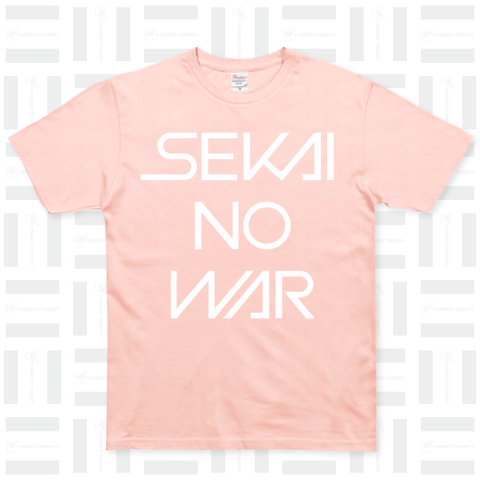 SEKAI NO WAR ロゴTシャツ(白ロゴ)