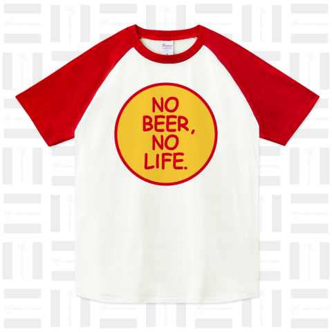 NO BEER NO LIFE ロゴTシャツ