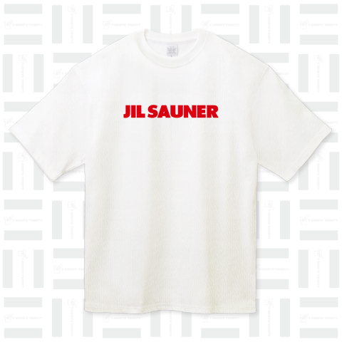 JIL SAUNER-ジルサウナー-赤ロゴ
