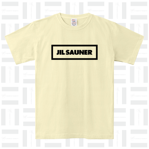 JIL SAUNER-ジルサウナー-黒枠ボックスロゴ
