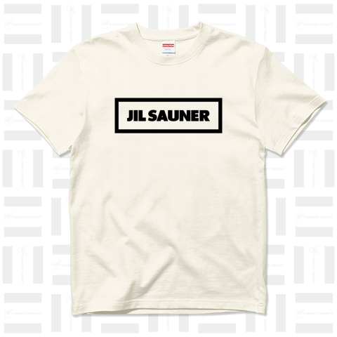 JIL SAUNER-ジルサウナー-黒枠ボックスロゴ