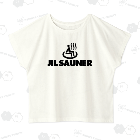 JIL SAUNER-ジルサウナー-サウナピクトグラムロゴ（レディースTシャツ ...