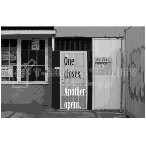 When one door closes, another opens.
