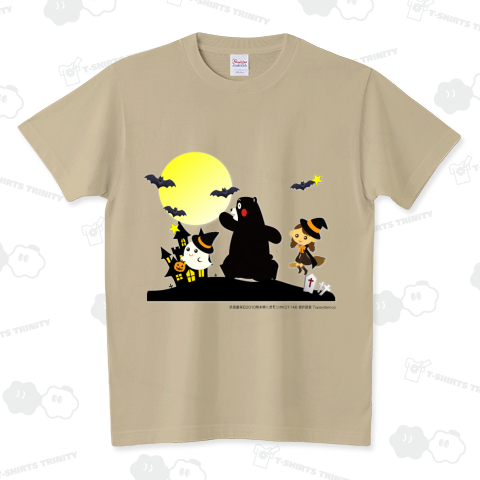 くまモンのTシャツ(デザイン:ハロウィン)