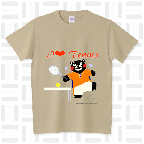 くまモンのTシャツ(部活:テニス)