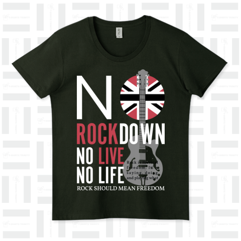NO ROCK DOWN-BL