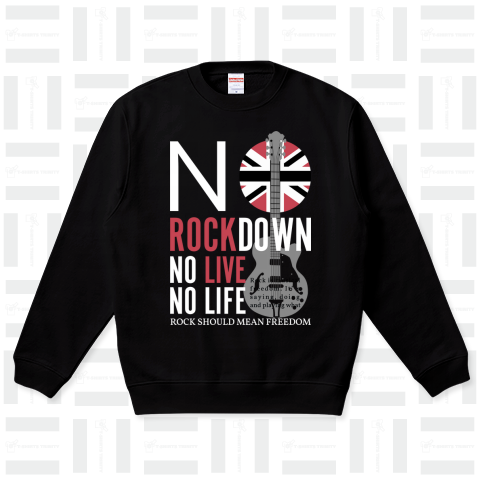 NO ROCK DOWN-BL