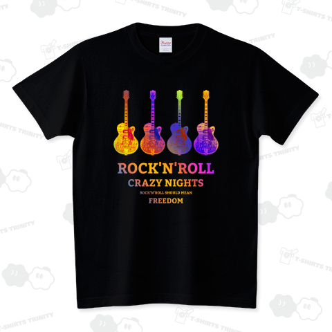 ROCK CRAZY スタンダードTシャツ(5.6オンス)