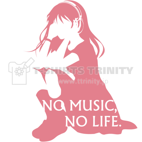 NO MUSIC, NO LIFE. ピンク