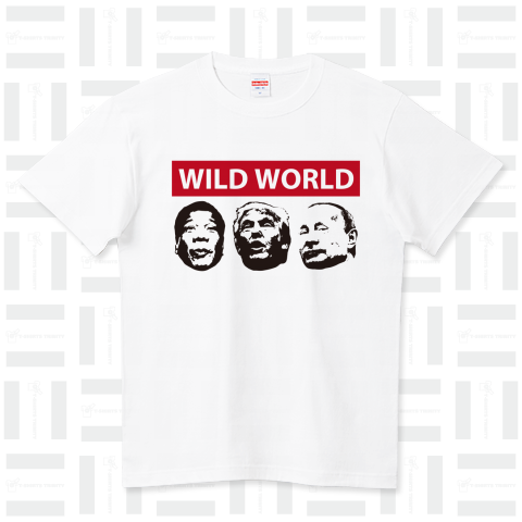 本日のTシャツ 55  “ WILD WORLD ”