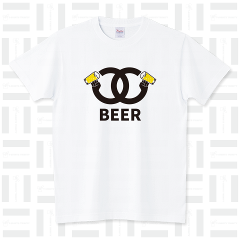 本日のTシャツ830〈ドイツ人と仲良くなった時のビールの飲み方〉