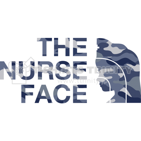 THE NURSE FACE(ナースフェイス) b迷彩ver.