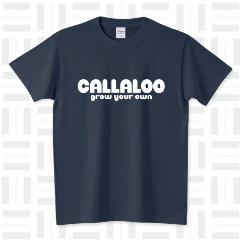 Callaloo Grow Your Own[White Print] スタンダードTシャツ(5.6オンス)