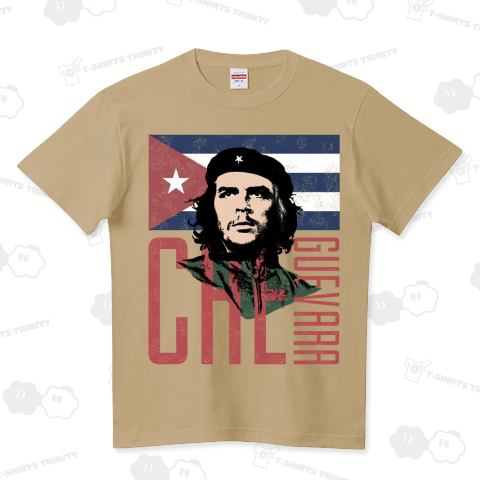 CHE GUEVARA グランジTシャツ[チェ・ゲバラ] ハイクオリティーTシャツ(5.6オンス)