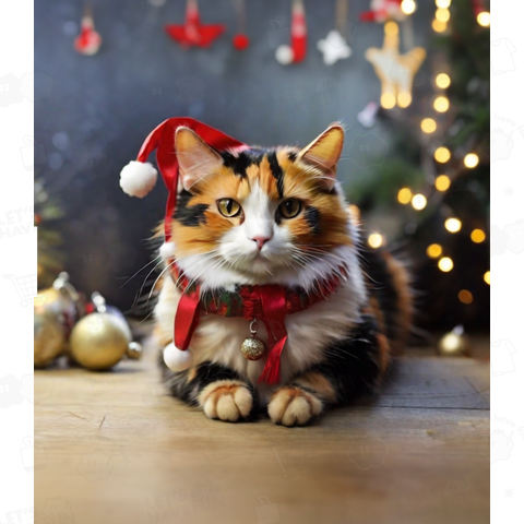三毛猫 クリスマス