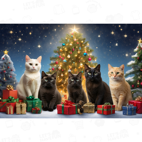 猫ちゃんたち① クリスマス