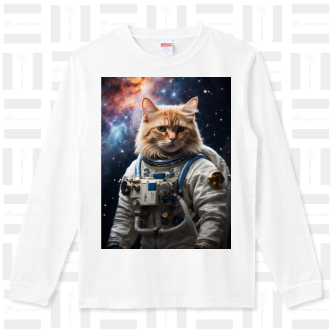 宇宙飛行士になった猫ちゃん