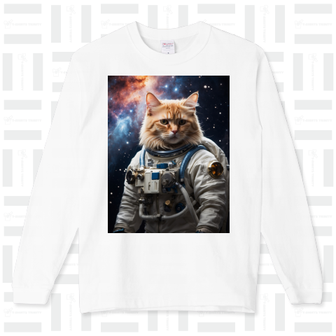 宇宙飛行士になった猫ちゃん