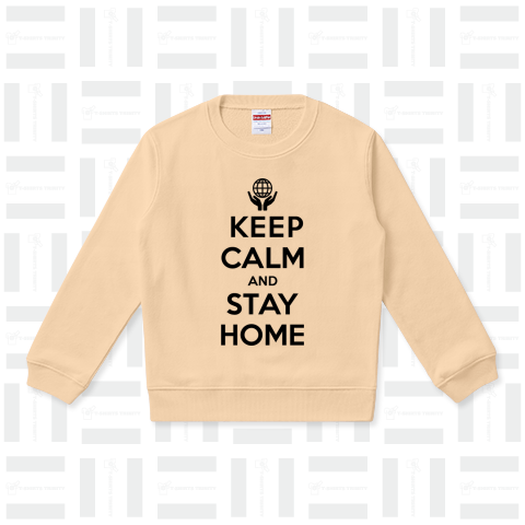 KEEP CALM AND STAY HOME クロ